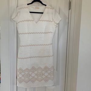 La Pateau Dress - Size Medium, EU 42, white